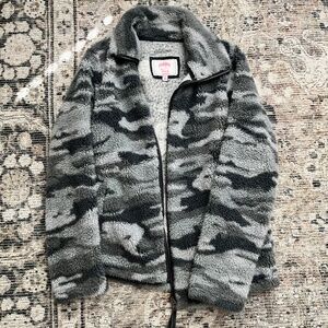 M Sherpa zip up jacket